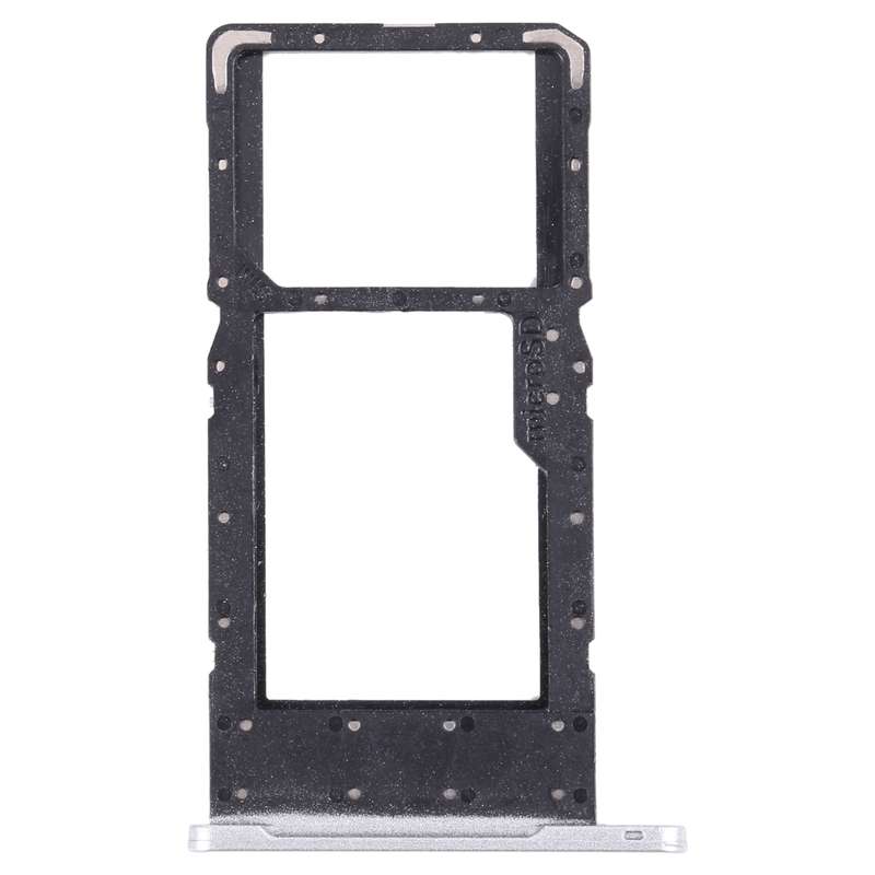 SIM Card Tray + Micro SD Card Tray for Samsung Galaxy Tab A7 Lite SM-T225 (Black)