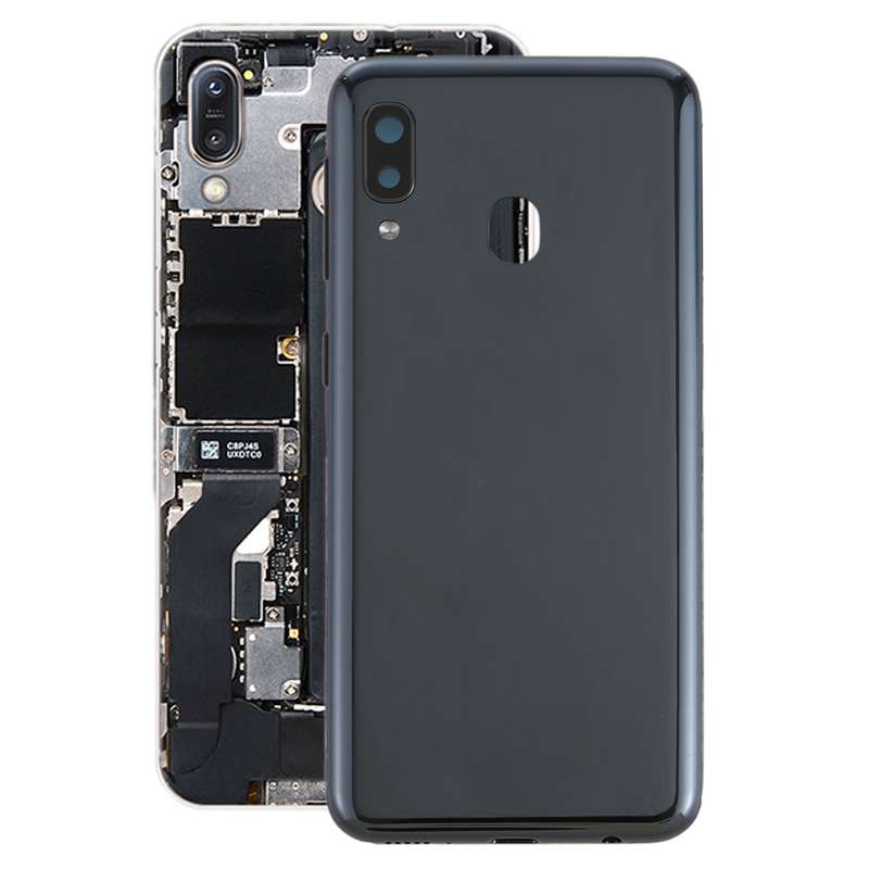 For Galaxy A20e Battery Back Cover with Side Keys (Blue)