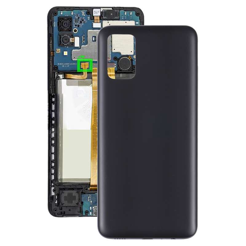 For Samsung Galaxy A03S SM-A037F Battery Back Cover (Blue)