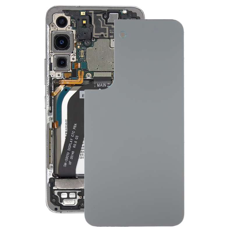 For Samsung Galaxy S22 Battery Back Cover (Sky Blue)