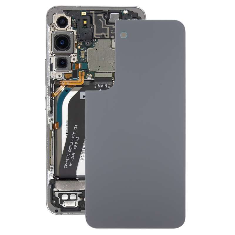 For Samsung Galaxy S22 Battery Back Cover (Sky Blue)