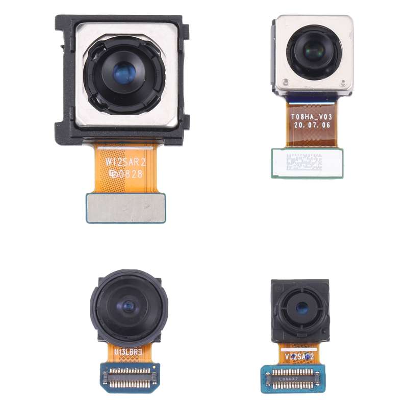 For Samsung Galaxy S20 FE 5G SM-G781 Original Camera Set (Telephoto + Wide + Main Camera + Front Cam