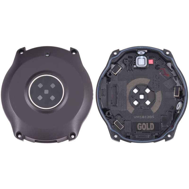 Rear Housing Cover with Glass Lens For Samsung Galaxy Watch 42mm SM-R810 (Black)