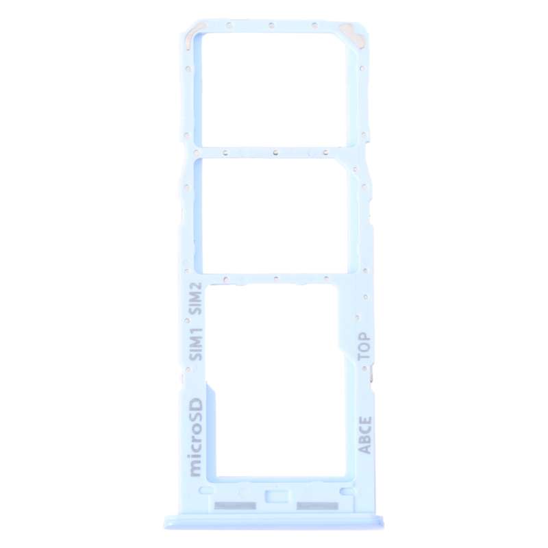For Samsung Galaxy A23 SM-A235 Original SIM Card Tray + SIM Card Tray + Micro SD Card Tray (Blue)