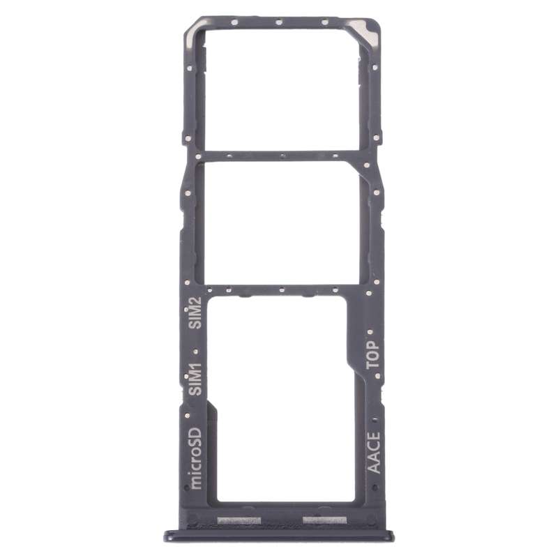 For Samsung Galaxy A13 SM-A135 Original SIM Card Tray + SIM Card Tray + Micro SD Card Tray (White)