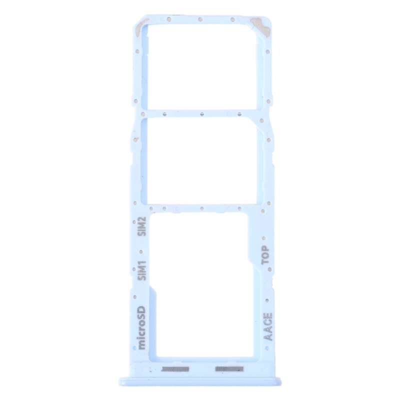 For Samsung Galaxy A13 SM-A135 Original SIM Card Tray + SIM Card Tray + Micro SD Card Tray (Pink)