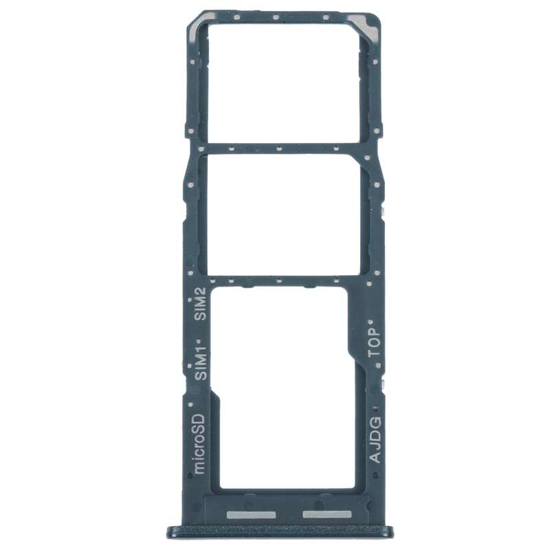 For Samsung Galaxy A04s SM-A047F Original SIM Card Tray + SIM Card Tray + Micro SD Card Tray (Black)