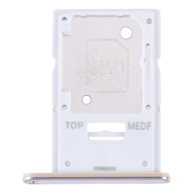 For Samsung Galaxy A54 SM-A546 Original SIM Card Tray + Micro SD Card Tray (Purple)