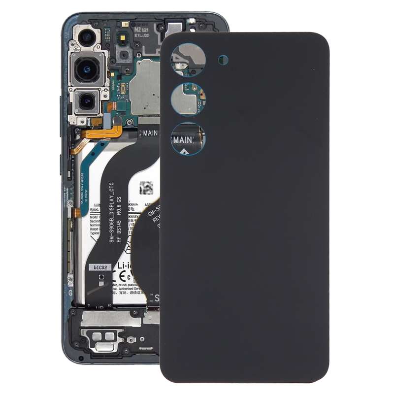For Samsung Galaxy S23 SM-S911B OEM Glass Battery Back Cover(Yellow)