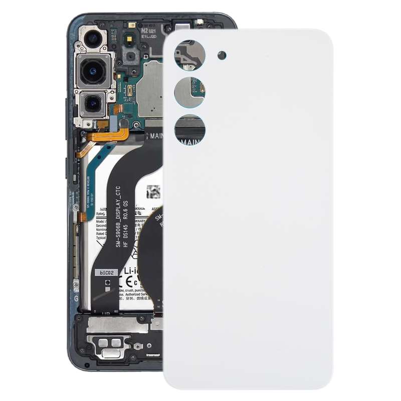 For Samsung Galaxy S23+ SM-S916B OEM Glass Battery Back Cover(Black)