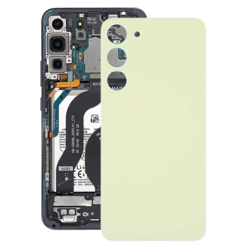 For Samsung Galaxy S23+ SM-S916B OEM Glass Battery Back Cover(Black)
