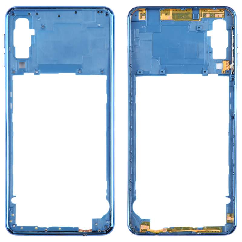For Samsung Galaxy A7 2018 SM-A750 Middle Frame Bezel Plate (Black)