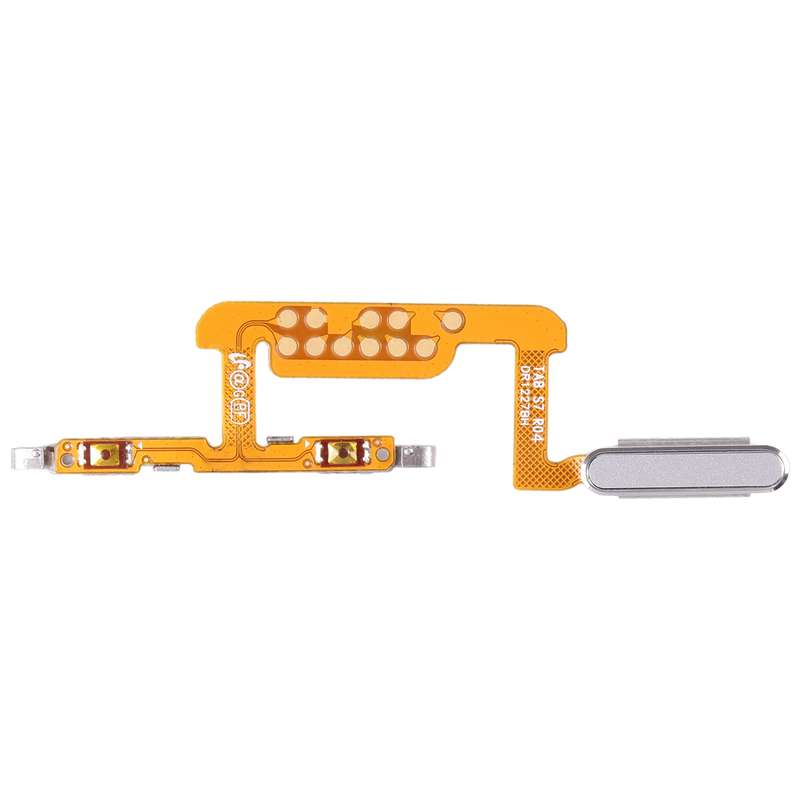For Samsung Galaxy Tab S7 SM-T870 Original Power Button & Volume Button Flex Cable (Silver)