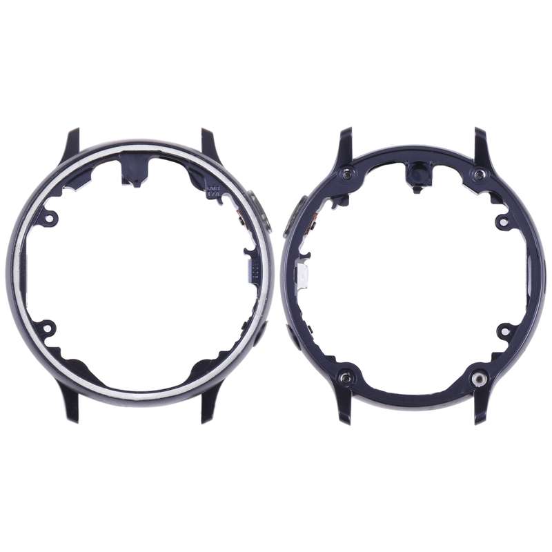 Aluminum Material LCD Screen Frame Bezel Plate For Samsung Galaxy Watch Active2 44mm SM-R820 (Black)