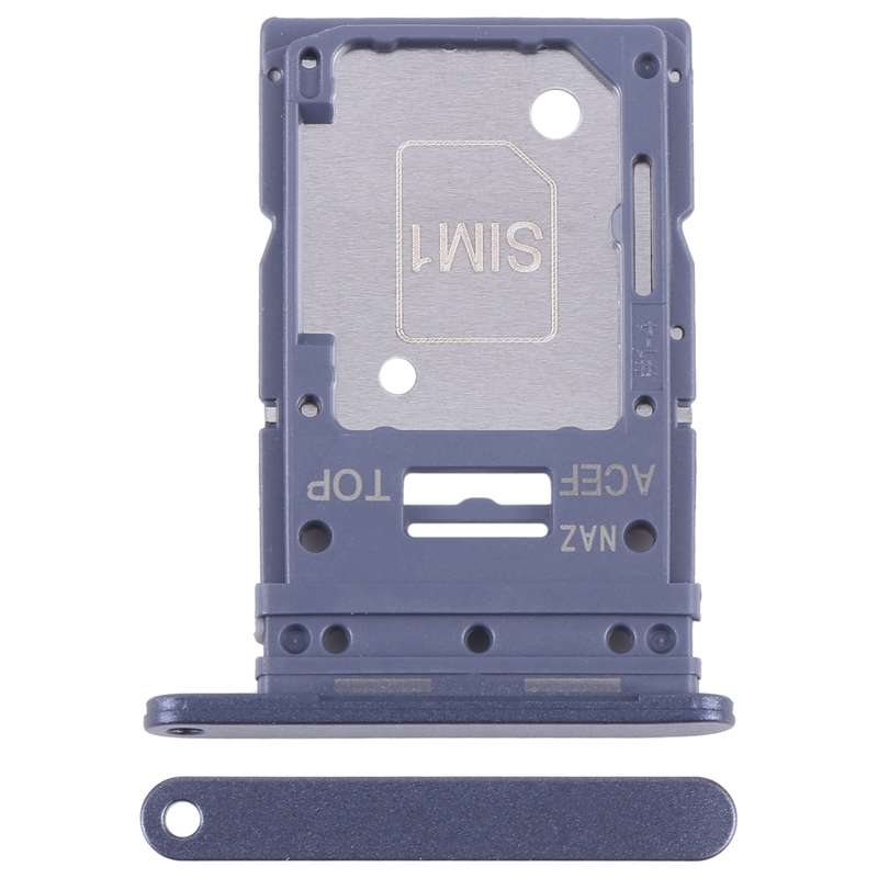 For Samsung Galaxy A35 SM-A356B Original SIM Card Tray + SIM / Micro SD Card Tray (Purple)