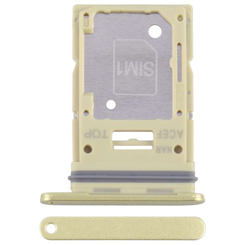 For Samsung Galaxy A35 SM-A356B Original SIM Card Tray + SIM / Micro SD Card Tray (Purple)