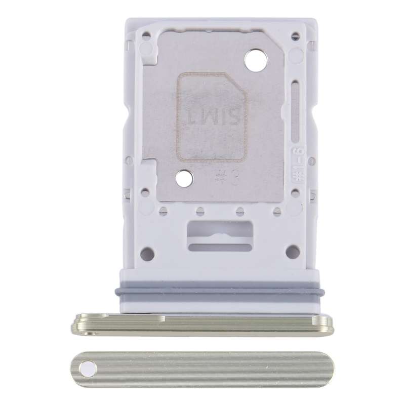 For Samsung Galaxy A55 SM-A556B Original SIM Card Tray + SIM / Micro SD Card Tray (Green)