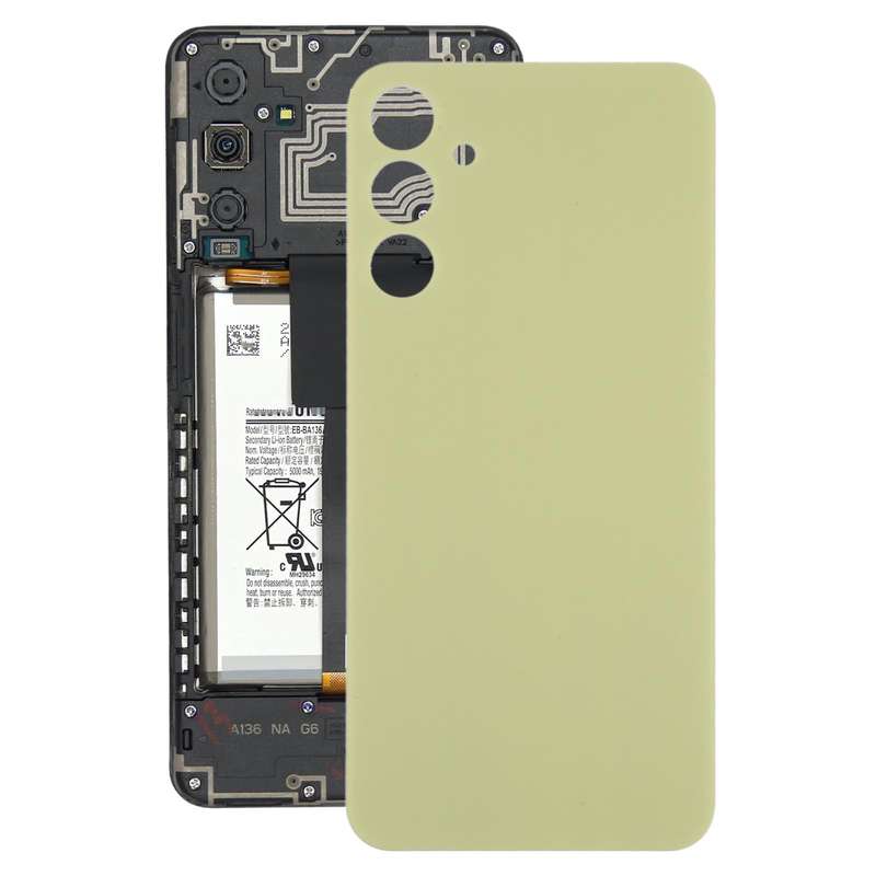 For Samsung Galaxy A15 SM-A155F Original Battery Back Cover(Black)