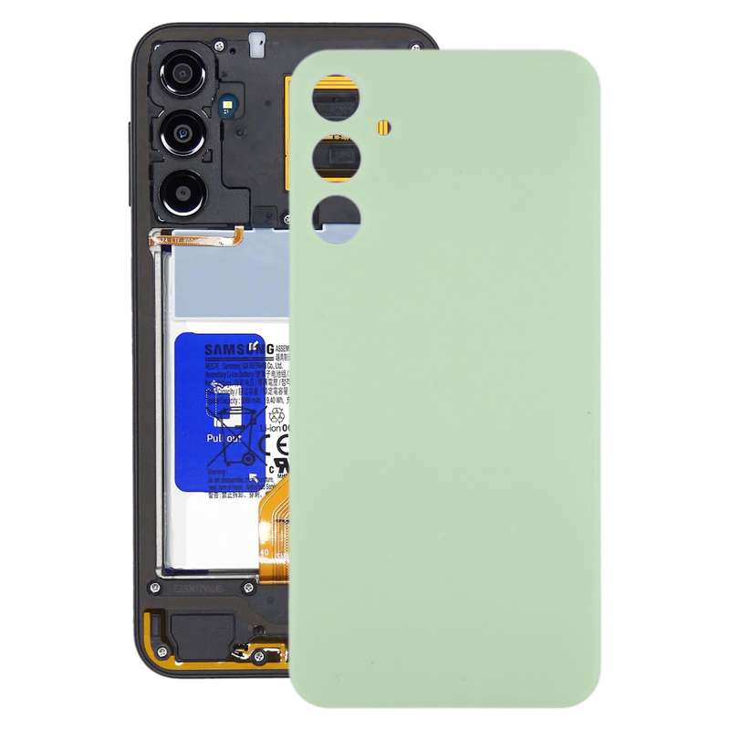 For Samsung Galaxy A24 4G SM-A245F Original Battery Back Cover(Dark Red)