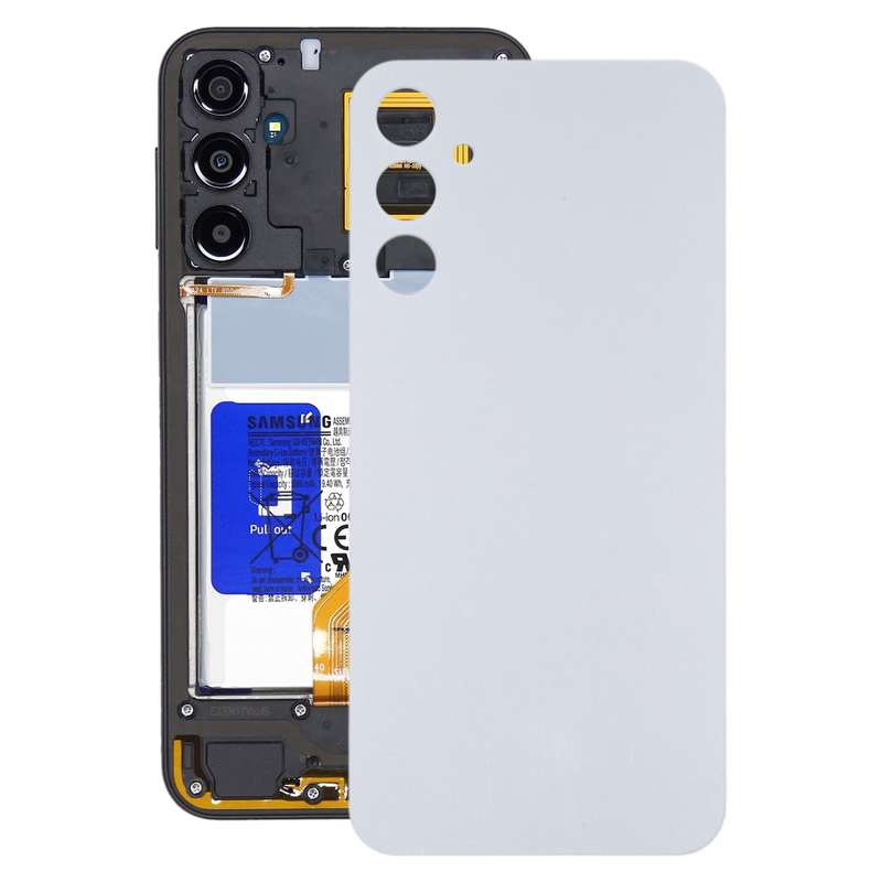 For Samsung Galaxy A24 4G SM-A245F Original Battery Back Cover(Dark Red)