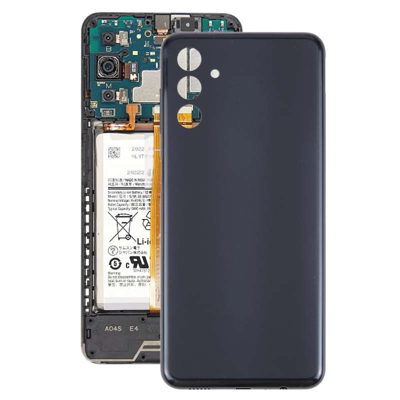 For Samsung Galaxy A04s SM-A047F Original Battery Back Cover(Black)