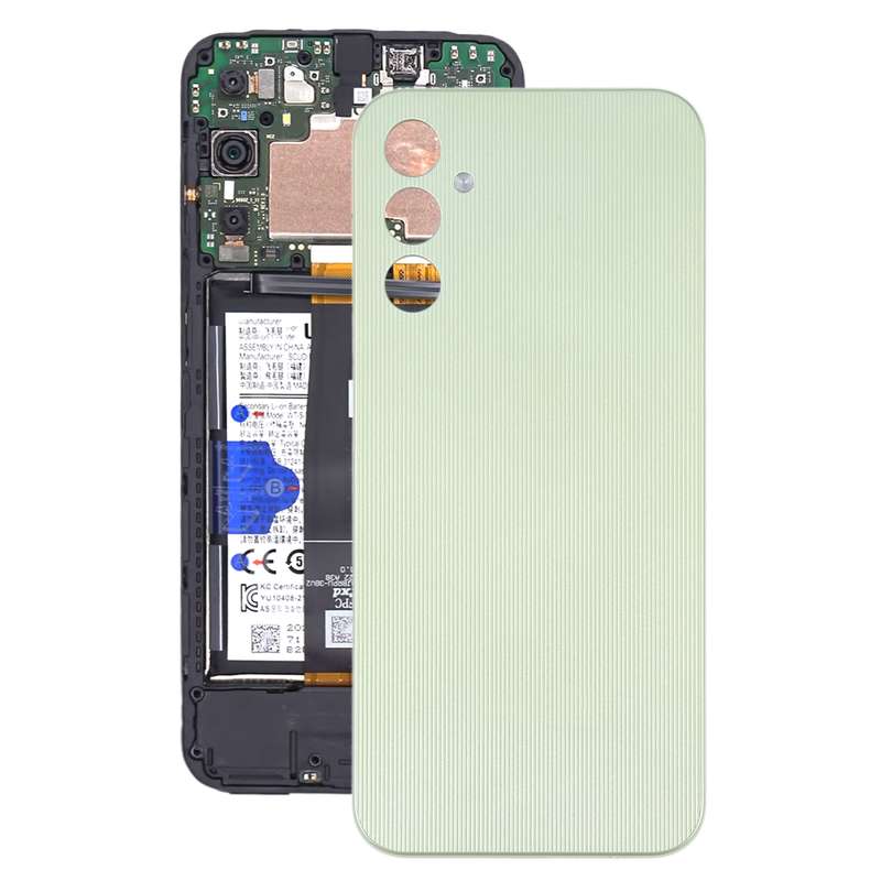 For Samsung Galaxy A14 SM-A145F Original Battery Back Cover(Dark Red)