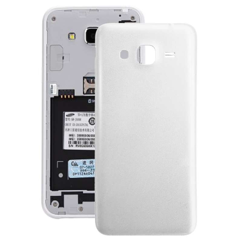 For Galaxy J3 (2016) / J320FN / J320F / J320G / J320M / J320A / J320V / J320P Back Cover (Black)