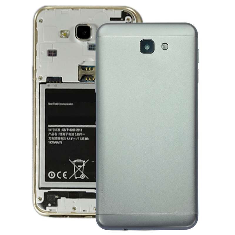 For Galaxy J7 Prime, G610F, G610F/DS, G610F/DD, G610M, G610M/DS, G610Y/DS, ON7(2016) Back Cover (Sil