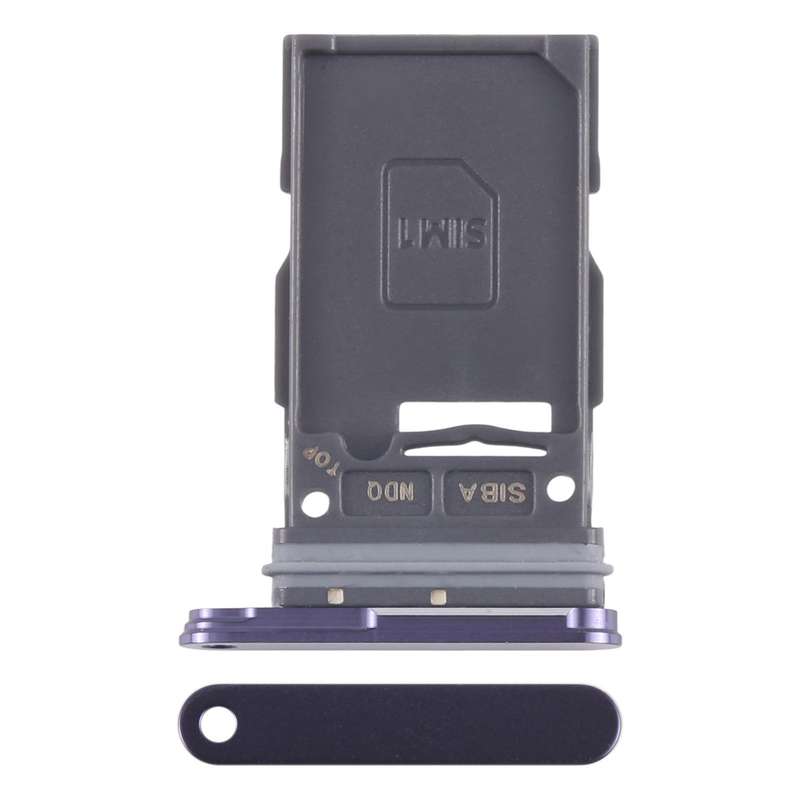 For Samsung Galaxy S24 SM-S921B Original SIM Card Tray (Orange)