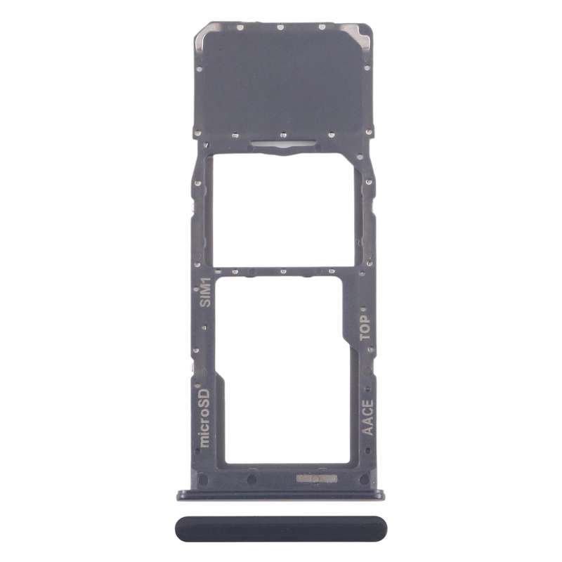 For Samsung Galaxy A13 SM-A135 Original SIM + Micro SD Card Tray (Black)