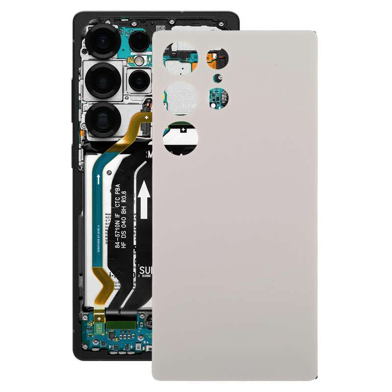 For Samsung Galaxy S25 Ultra SM-S9386 OEM Battery Back Cover(Glacier Blue)
