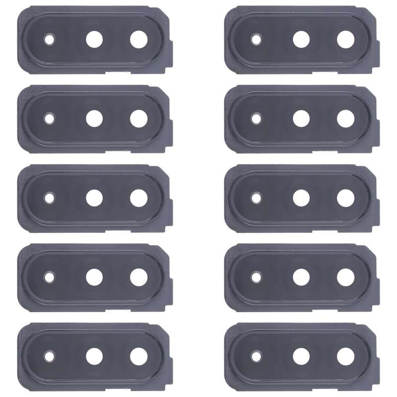 For Samsung Galaxy A26 SM-A266B 10pcs Rear Camera Lens Cover (Black)