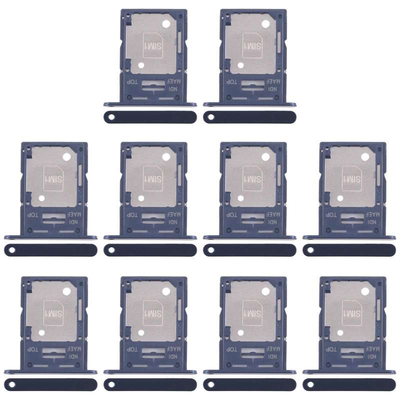 For Samsung Galaxy M35 5G SM-M356B 10pcs Original SIM + SIM / Micro SD Card Tray (Grey)
