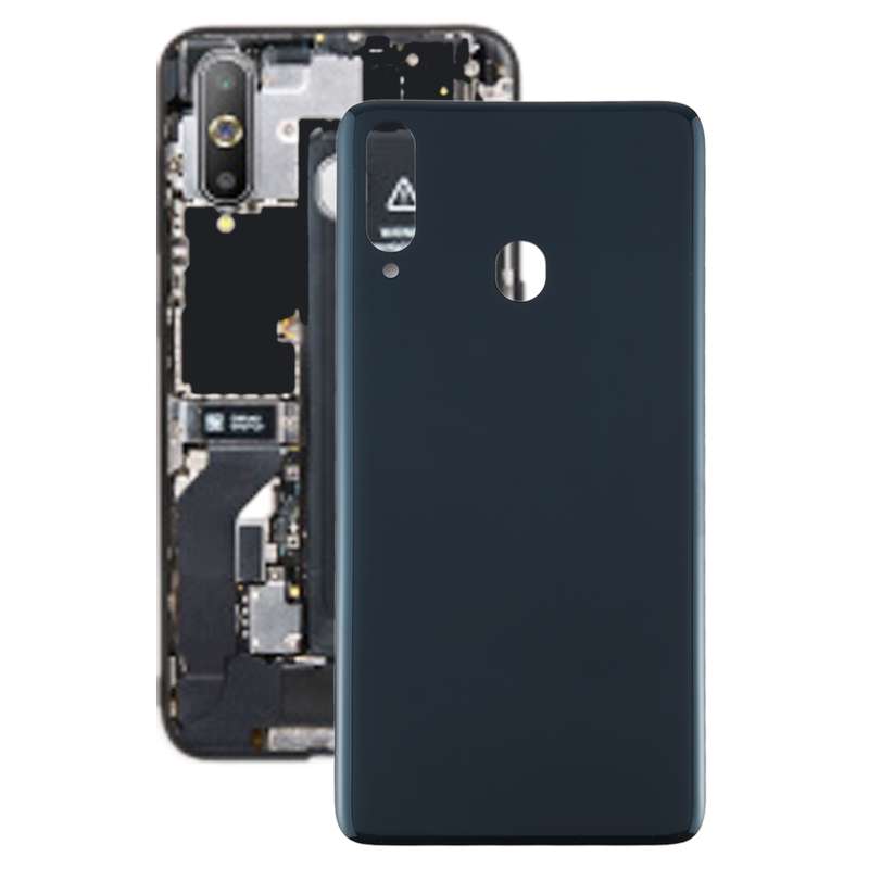For Galaxy M40 Battery Back Cover (Black)