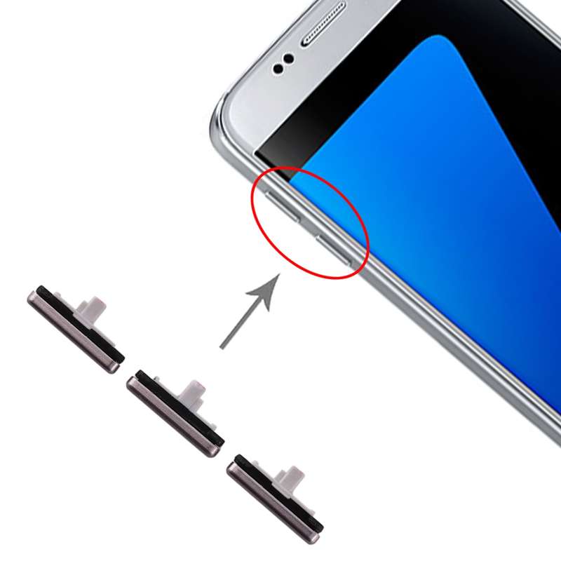 For Galaxy S7 10 Set Side Keys(Gold)