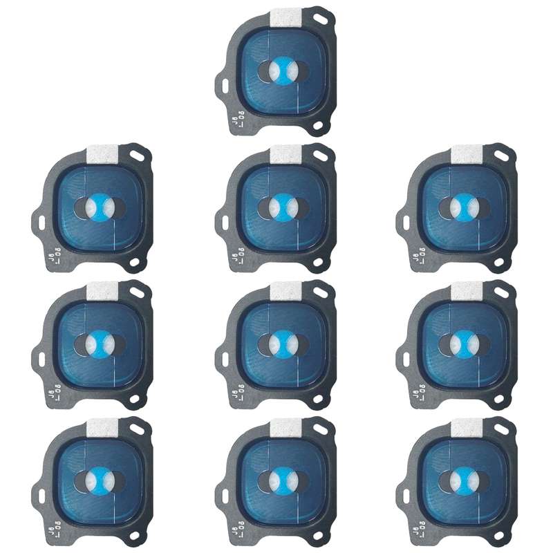 For Galaxy J6 (2018) 10pcs Camera Lens Cover (Blue)