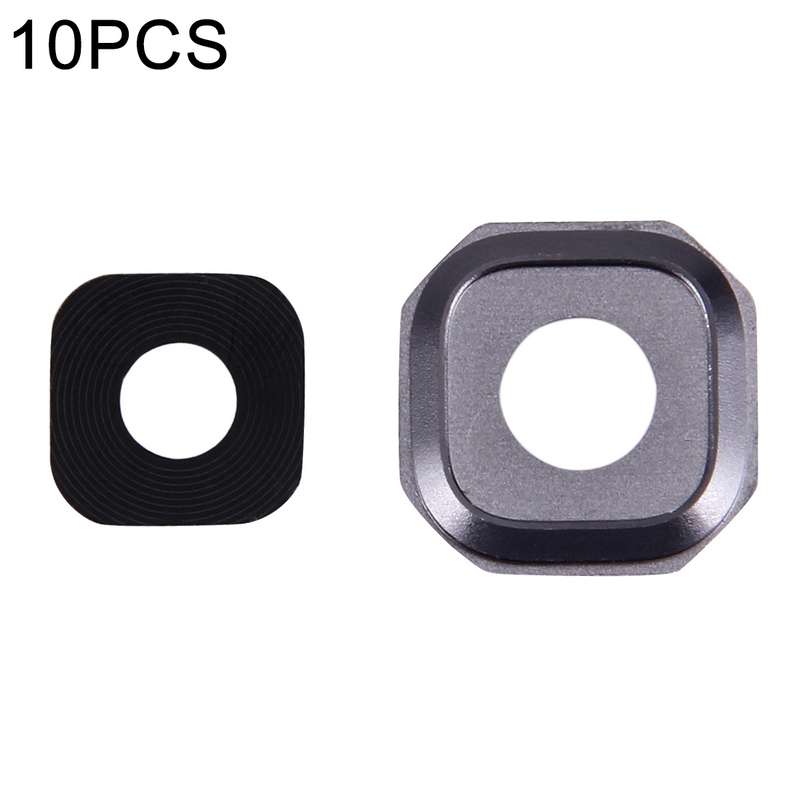 For Galaxy A3 (2016) / A310 10pcs Camera Lens Covers (Grey)