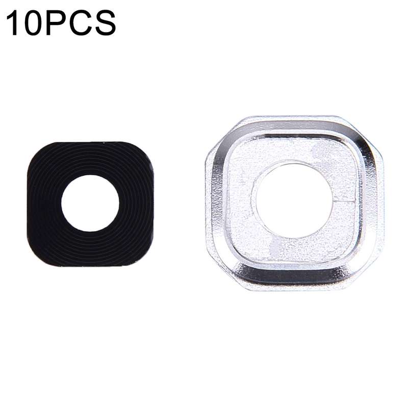 For Galaxy A3 (2016) / A310 10pcs Camera Lens Covers (Grey)