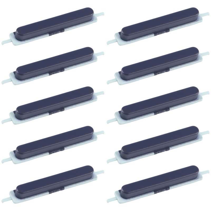 For Samsung Galaxy F15 5G SM-E156B 10pcs Original Power Button and Volume Control Button (Black)
