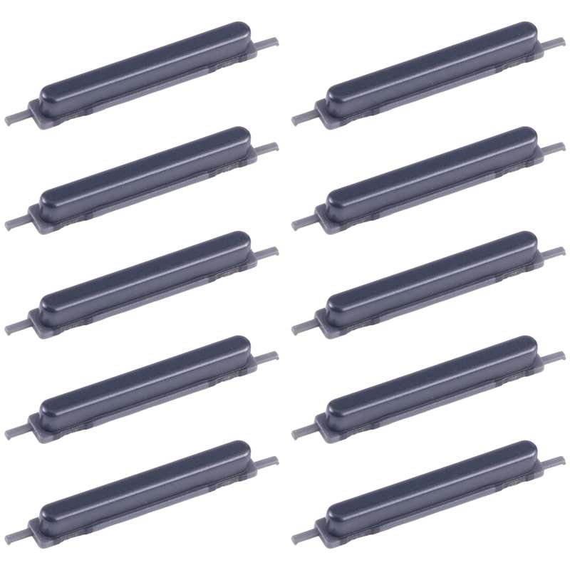 For Samsung Galaxy A24 4G SM-A255F 10pcs Original Power Button and Volume Control Button (Black)