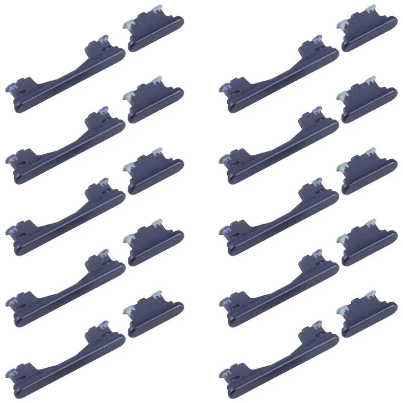 For Samsung Galaxy A35 SM-A356B 10pcs Original Power Button and Volume Control Button (Black)