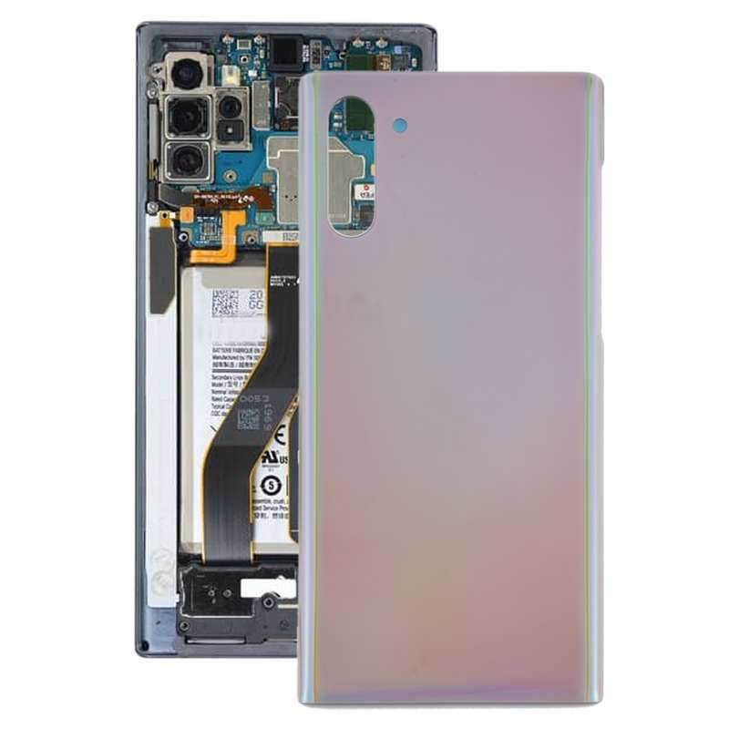 For Galaxy Note 10 Battery Back Cover (Red)