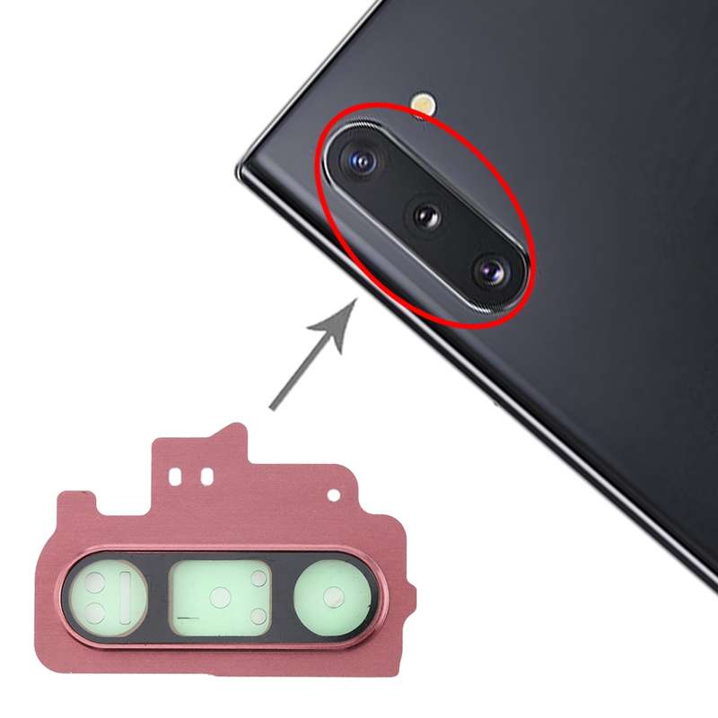 For Galaxy Note 10 10pcs Camera Lens Cover (Grey)