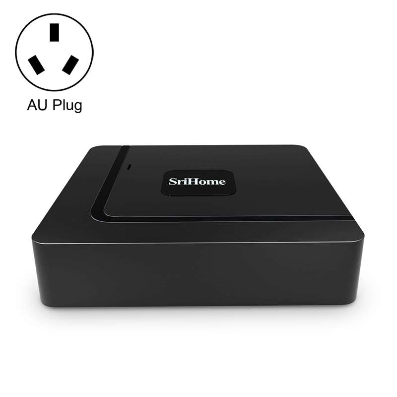 SriHome NVS003 4K Ultra HD 16 Channel Network Video Recorder, AU Plug