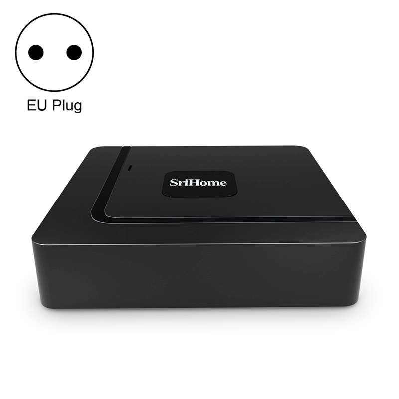 SriHome NVS003 4K Ultra HD 16 Channel Network Video Recorder, US Plug