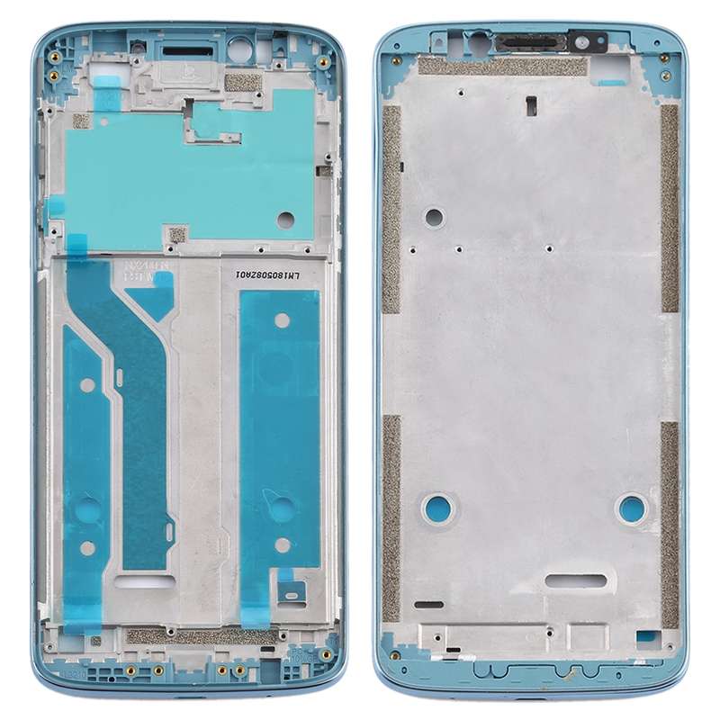 Front Housing LCD Frame Bezel Plate for Motorola Moto E5 Plus (Black)