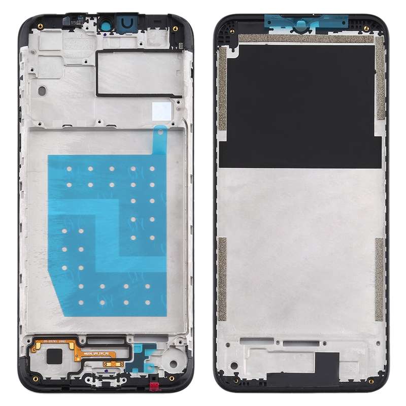 Front Housing LCD Frame Bezel Plate for Motorola Moto E6 Play (Black)