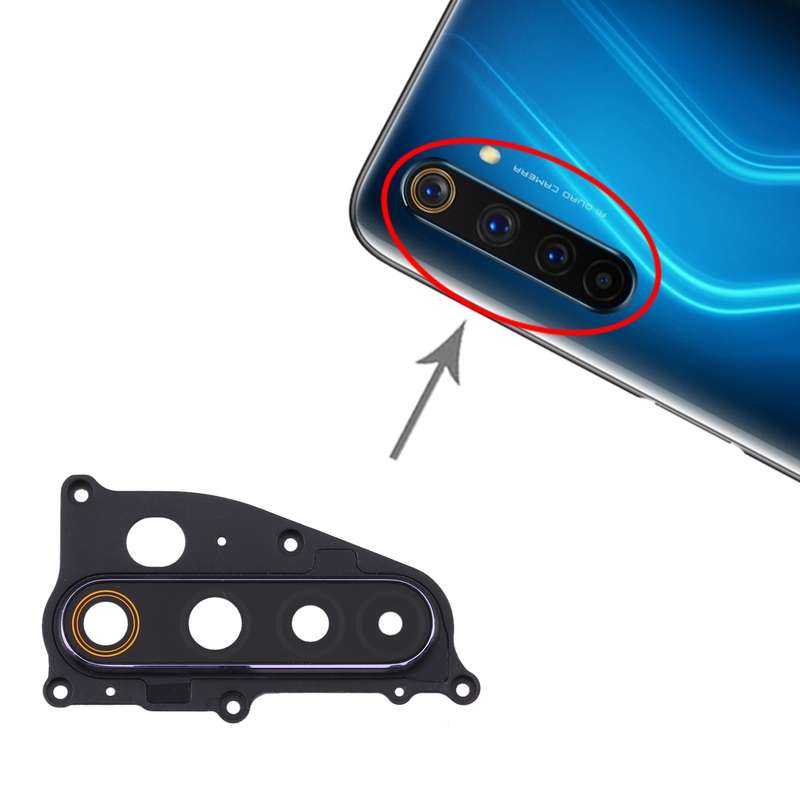 For OPPO Realme 6 Pro Camera Lens Cover (Blue)