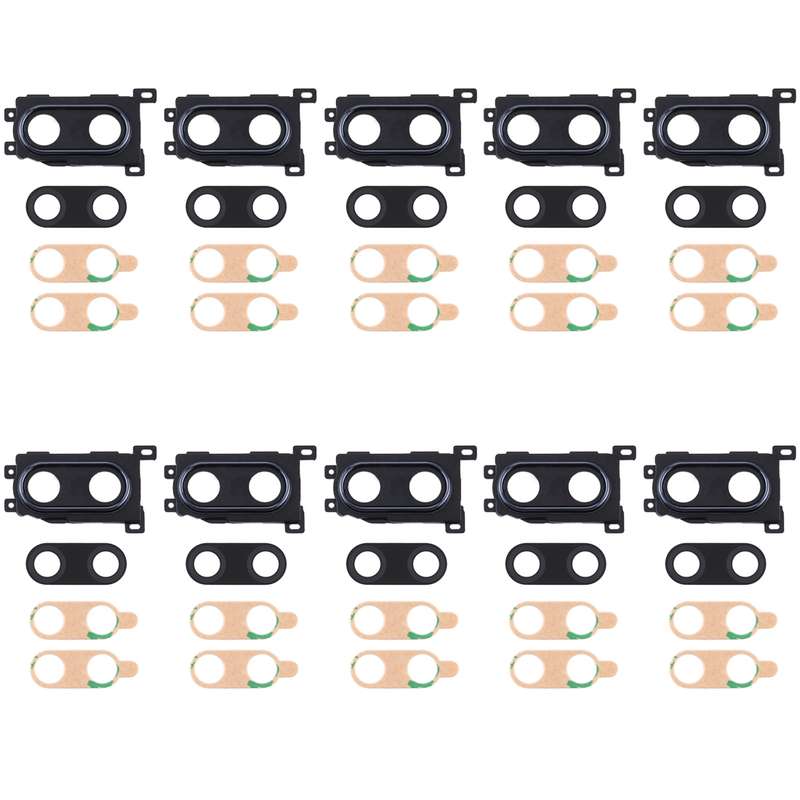 For Huawei Enjoy 9 Plus 10pcs Camera Lens Cover (Blue)