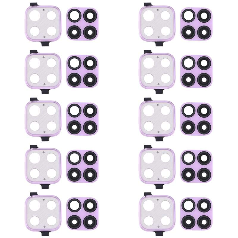For Huawei Nova 6 SE 10pcs Camera Lens Cover (Green)